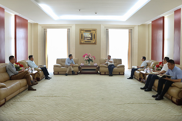 Suez Asia Solid Waste Resource Management의 CEO 인 Huang Jiaying 및 그의 당사자는 방문 및 교환을위한 온라인 카지노 Environmental Protection을 방문했습니다
