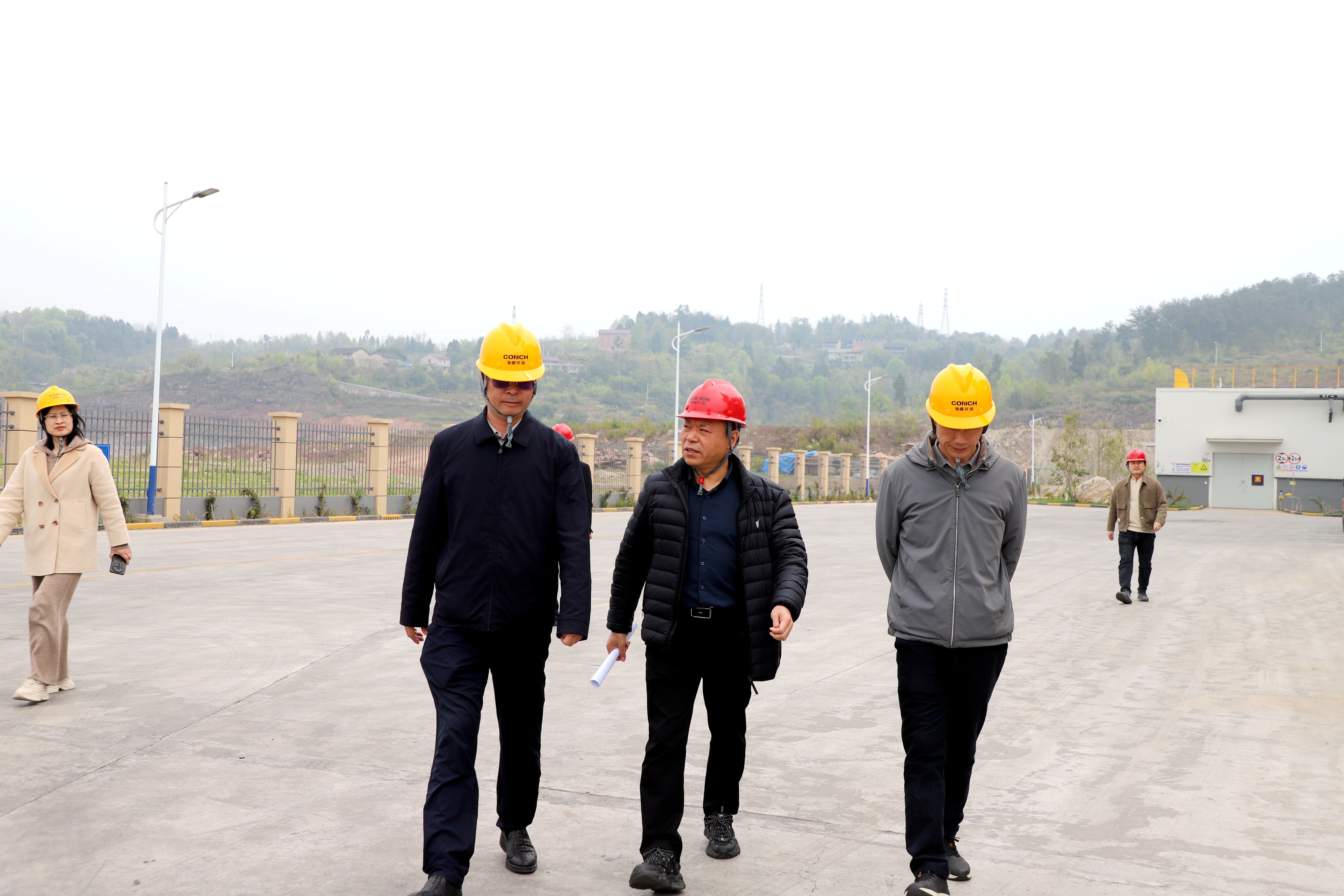 CNPC Southwest Oil and Gas Field Branch 방문 Zhongxian Conch 카지노 쿠폰 보호 검사